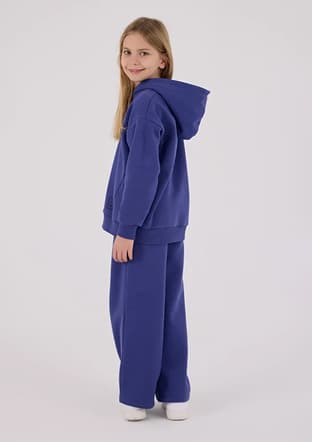 Rp3692-G Kız Çocuk Lacivert Eşofman - 2