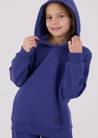 Rp3692-G Kız Çocuk Lacivert Eşofman - 3