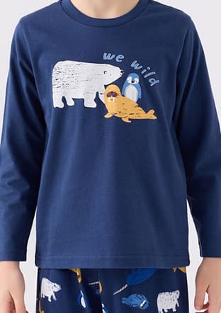 Rp3420-2 Erkek Çocuk Lacivert Pijama - 3