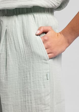 262 Lcf 221009 Kadın Yeşil Pantolon - 3