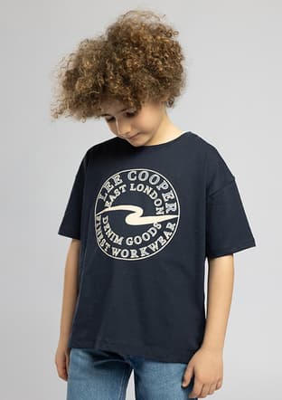 262 Lcb 242004 Erkek Çocuk Lacivert O Yaka T-shirt - 2