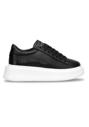 121230109 Kadın Siyah Casual Ayakkabı - 1