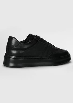111230300 Erkek Siyah Casual Ayakkabı - 3