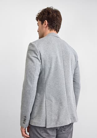 B35W50032 Erkek Gri Ceket - 2