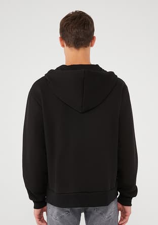 M066979-900 Erkek Siyah Sweatshirt - 3