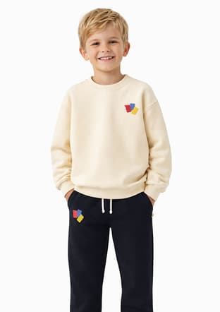 HARİBO - S26G1SP201 Unisex Çocuk Siyah Eşofman Altı - 1