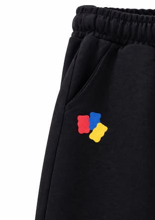 HARİBO - S26G1SP201 Unisex Çocuk Siyah Eşofman Altı - 3