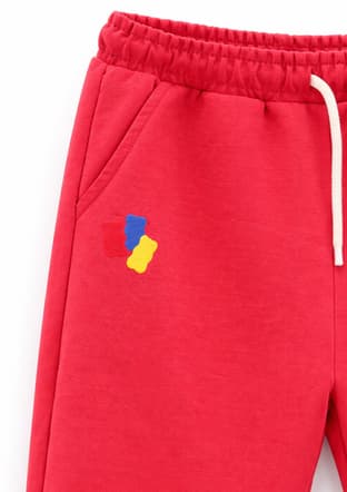 HARİBO - S26G1SP201 Unisex Çocuk Bordo Eşofman Altı - 3