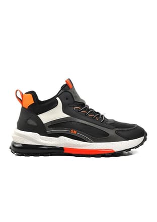 23K523-2 Sy Erkek Siyah Sneaker - 1