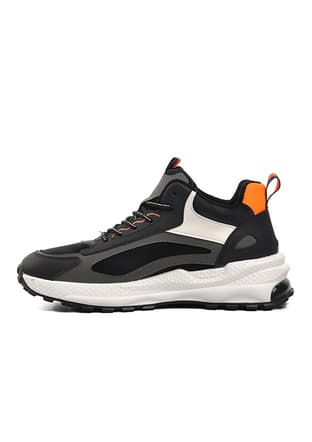23K523-2 Sy Erkek Siyah Sneaker - 2