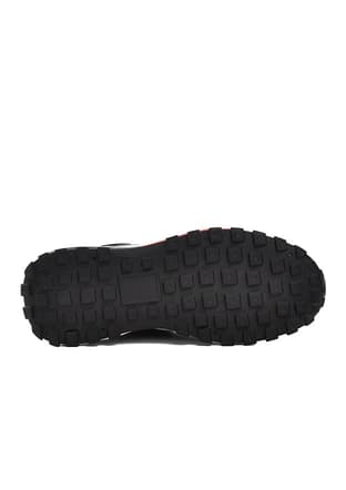 23K523-2 Sy Erkek Siyah Sneaker - 4