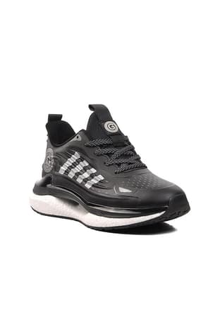 23K522-3 Sy Erkek Siyah Sneaker - 1
