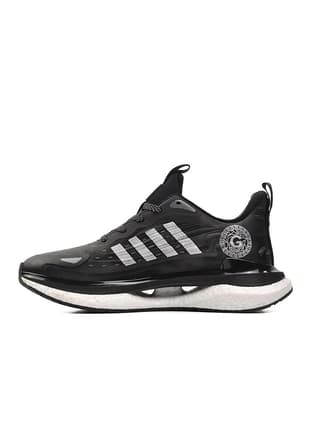 23K522-3 Sy Erkek Siyah Sneaker - 3