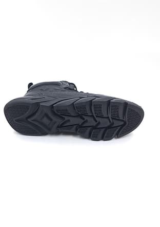 23K513 Sy Erkek Siyah Sneaker - 4