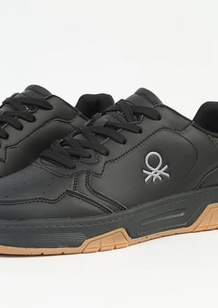 Bnı-11219 Erkek Siyah Sneaker - 4