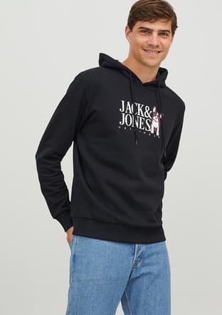 12244219 Erkek Siyah Sweatshirt - 2