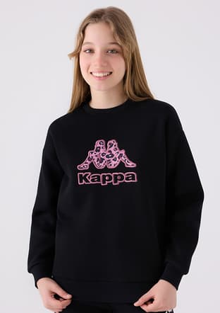 321Z38W Kız Çocuk Siyah Sweatshirt - 1