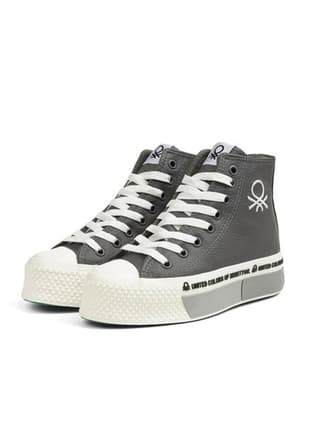 Bn-30826 Kadın Gri Sneaker - 2