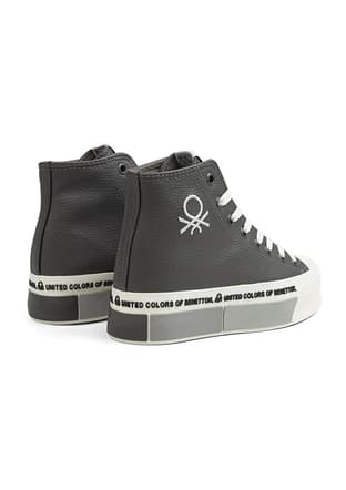 Bn-30826 Kadın Gri Sneaker - 3