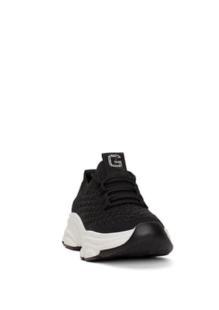 24Y309-3 Sy Kadın Siyah Sneaker - 2