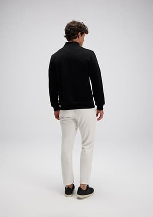 Em603 Erkek Siyah Sweatshirt - 2