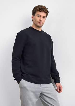 B35W12007 Erkek Siyah Sweatshirt - 3