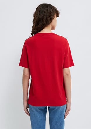  - M1600955-86417 Kadın Kırmızı Basic T-Shirt - 2