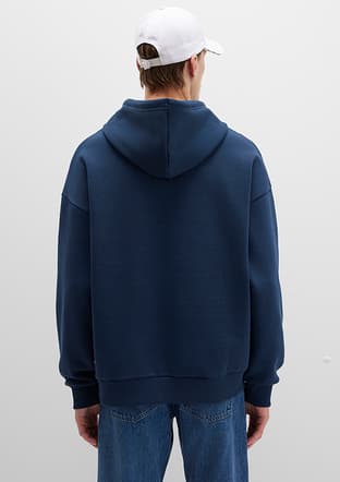 M067149-29743 Erkek Lacivert Sweatshirt - 4
