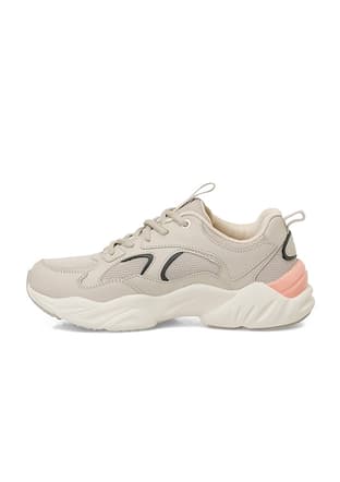 A10193214312010 Kadın Bej Sneaker - 2