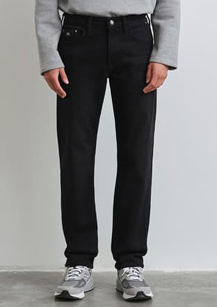 M0020290823 Erkek Siyah Jean Pantolon - 2