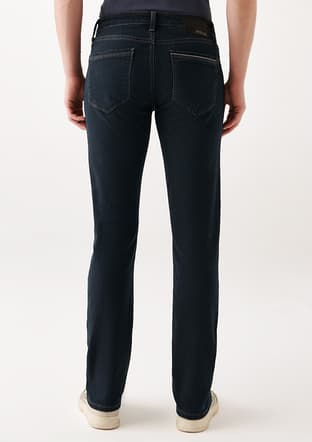 M0037829624 Erkek Mavi Jean Pantolon - 3