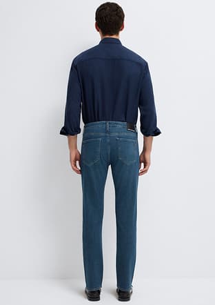 M00351A1735 Erkek Jean Pantolon - 2