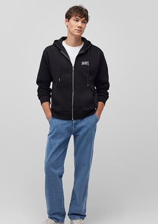 M0611715-900 Erkek Siyah Sweatshirt - 1