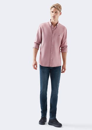 M0035126972 Erkek Mavi Jean Pantolon - 2