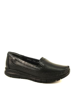 29423-G Zenne Ayakka Kadın Siyah Casual Ayakkabı - 1