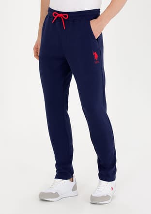 US POLO ASSN Erkek Lacivert Örme Pantolon - 2