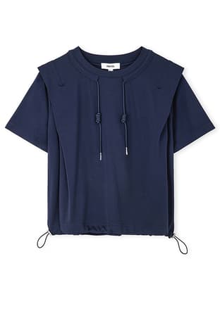 Is1250070253 Kadın Lacivert T-shirt - 1