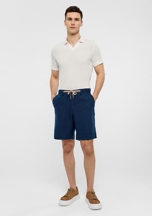 B34S36020 Erkek Lacivert Pantolon - 1