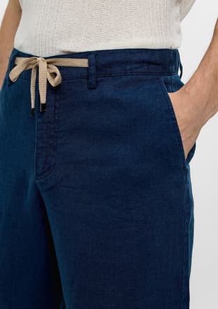 B34S36020 Erkek Lacivert Pantolon - 4