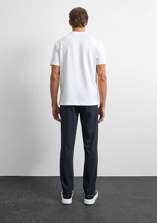 B35W10066 Erkek Beyaz T-shirt - 2