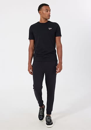 Lc 8031 Erkek Siyah Kısa Kol T-shirt - 2