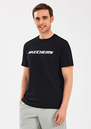 S2510169-001 Erkek Siyah Baskılı T-shirt - 2