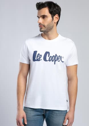 252 Lcm 242001 Erkek Beyaz O Yaka T-shirt - 2