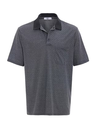 Ts1014000420 Erkek Siyah Polo Yaka T-shirt - 1