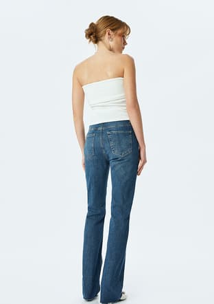 5Sal40049Md Kadın Lacivert Jean Pantolon - 2