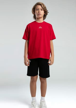 37226Gw Erkek Çocuk Kırmızı T-shirt - 2