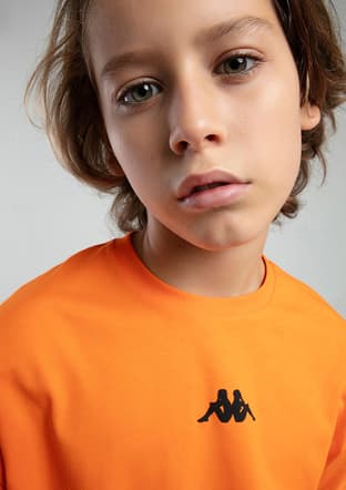 38257Pw Erkek Çocuk Turuncu T-shirt - 3