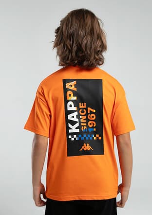 38257Pw Erkek Çocuk Turuncu T-shirt - 4