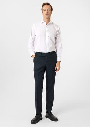 Pn1014200169 Erkek Lacivert Pantolon - 1