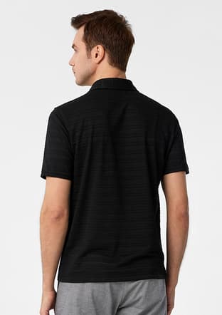 Ts1014000438 Erkek Siyah Polo Yaka T-shirt - 2